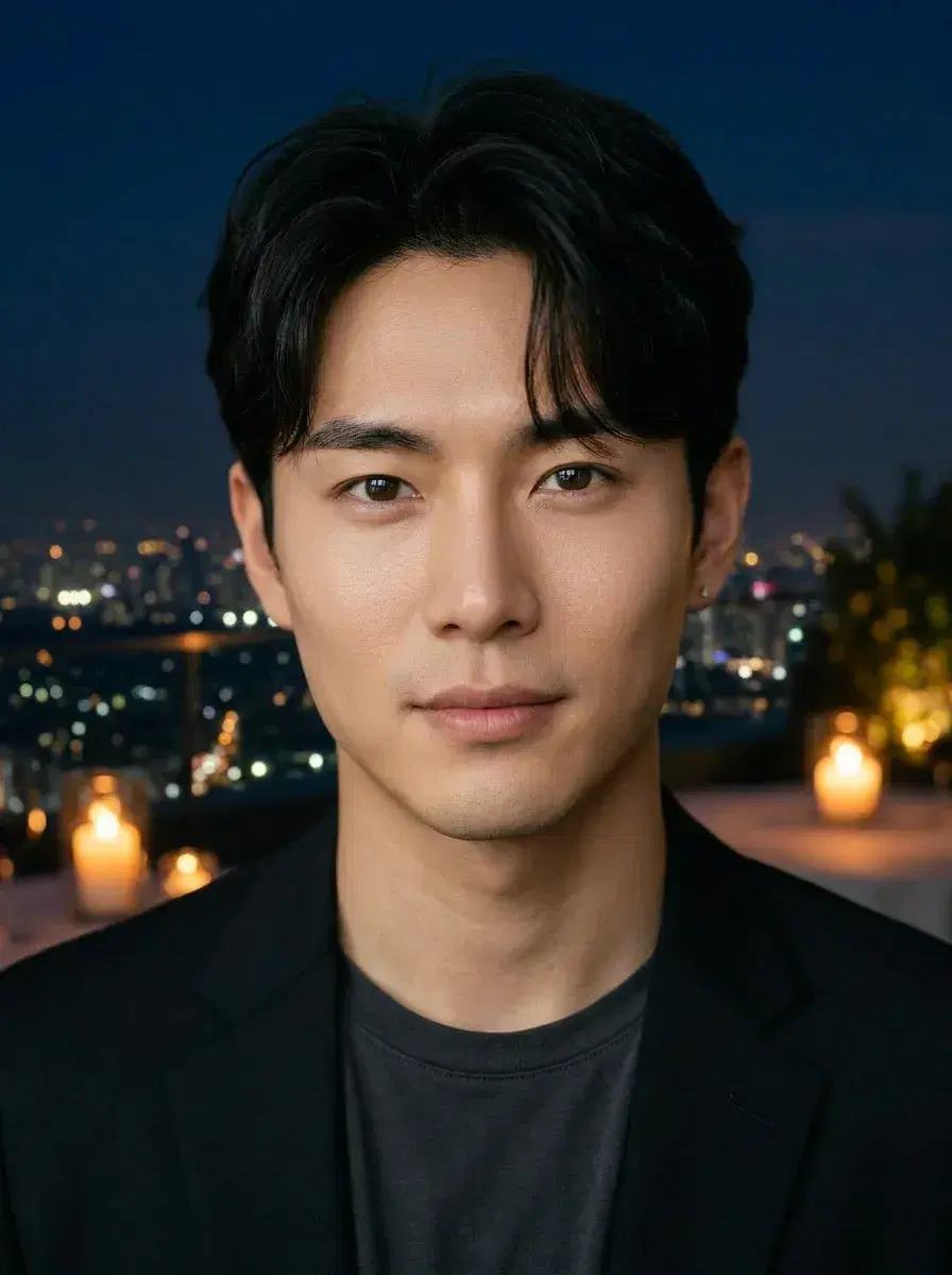 AI AI Celebrity Photos — Star-Level Glamour — Rooftop after-party medium shot — AI celebrity-style photo by Pose AI