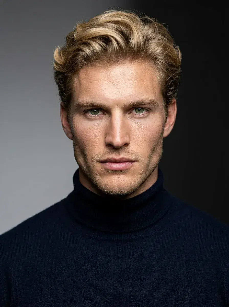 AI AI Celebrity Photos — Star-Level Glamour — Magazine-cover chest-up AI celebrity portrait — generated from one selfie