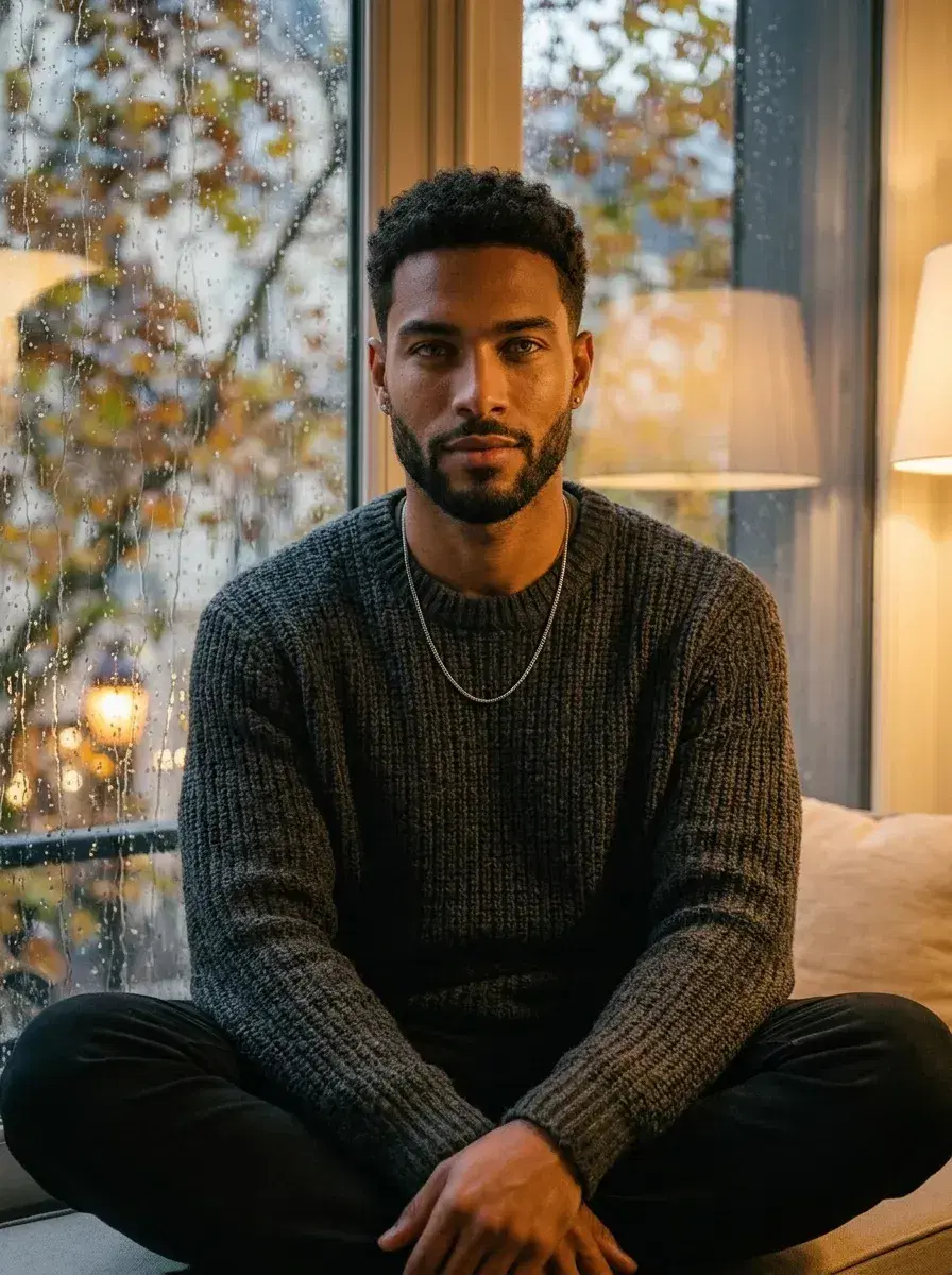 AI AI Photo Dump — Effortless Summer Vibes — Chest-up AI photo dump rooftop pool shot in luxury resort setting