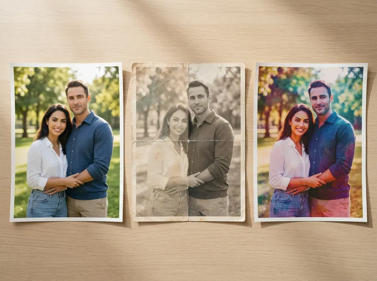 Pose vs Remini vs FaceApp for Couple Photos
