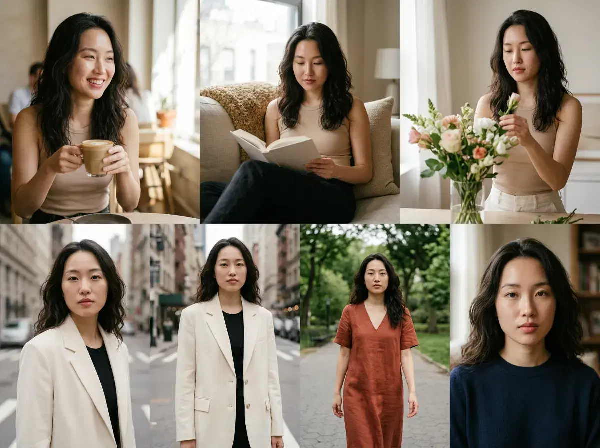 Selecting content style packs for influencer posts