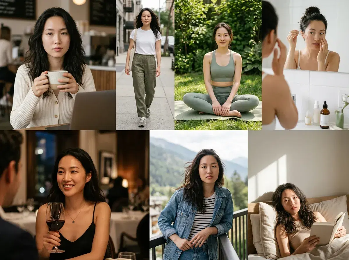 Batch generating AI influencer content