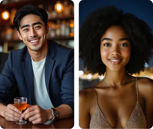 Selecting Dating Profile style pack in Pose AI