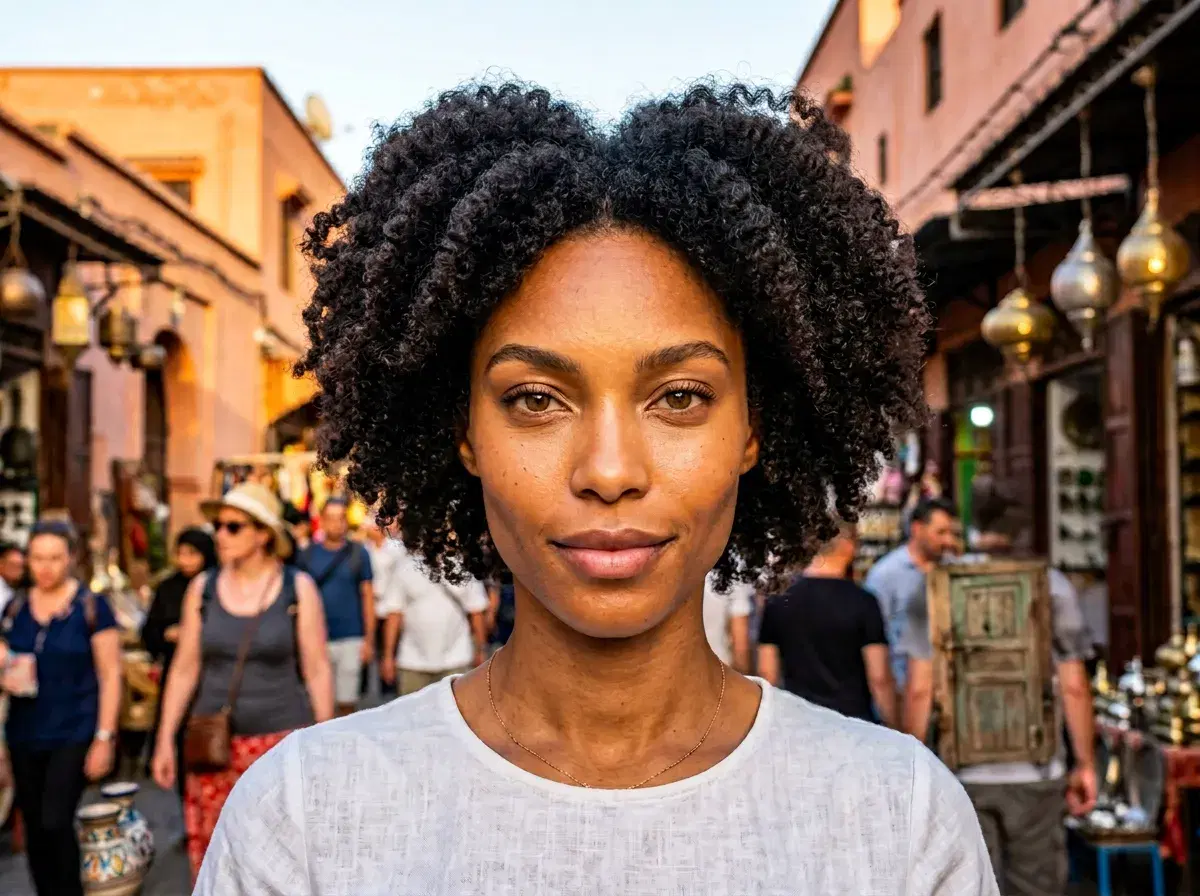 Posting AI travel photos as a series