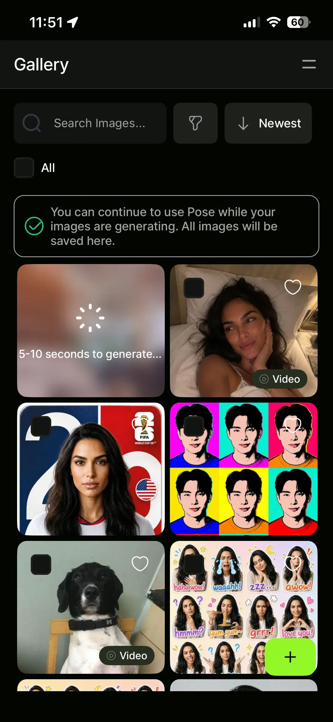 Generating patriotic portraits with Pose AI