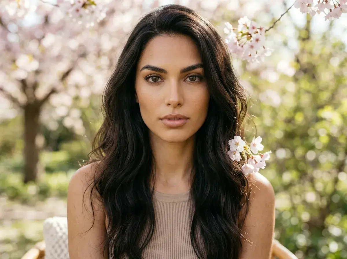 AI generating spring seasonal photos