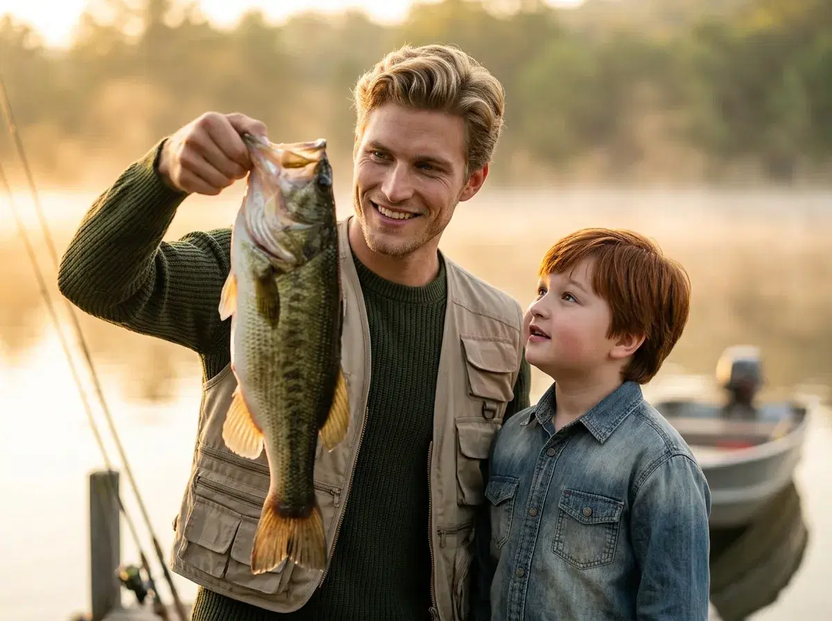 Dad's dream fishing trip