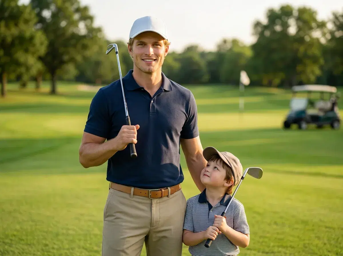 Golf course portrait