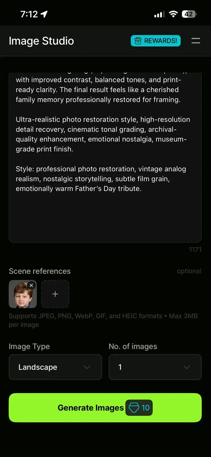 Add yourself or a sibling for multi-person scenes