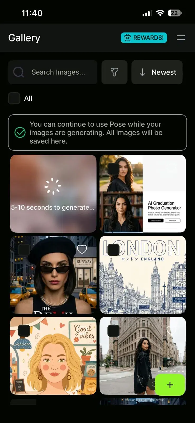 Generate your photos
