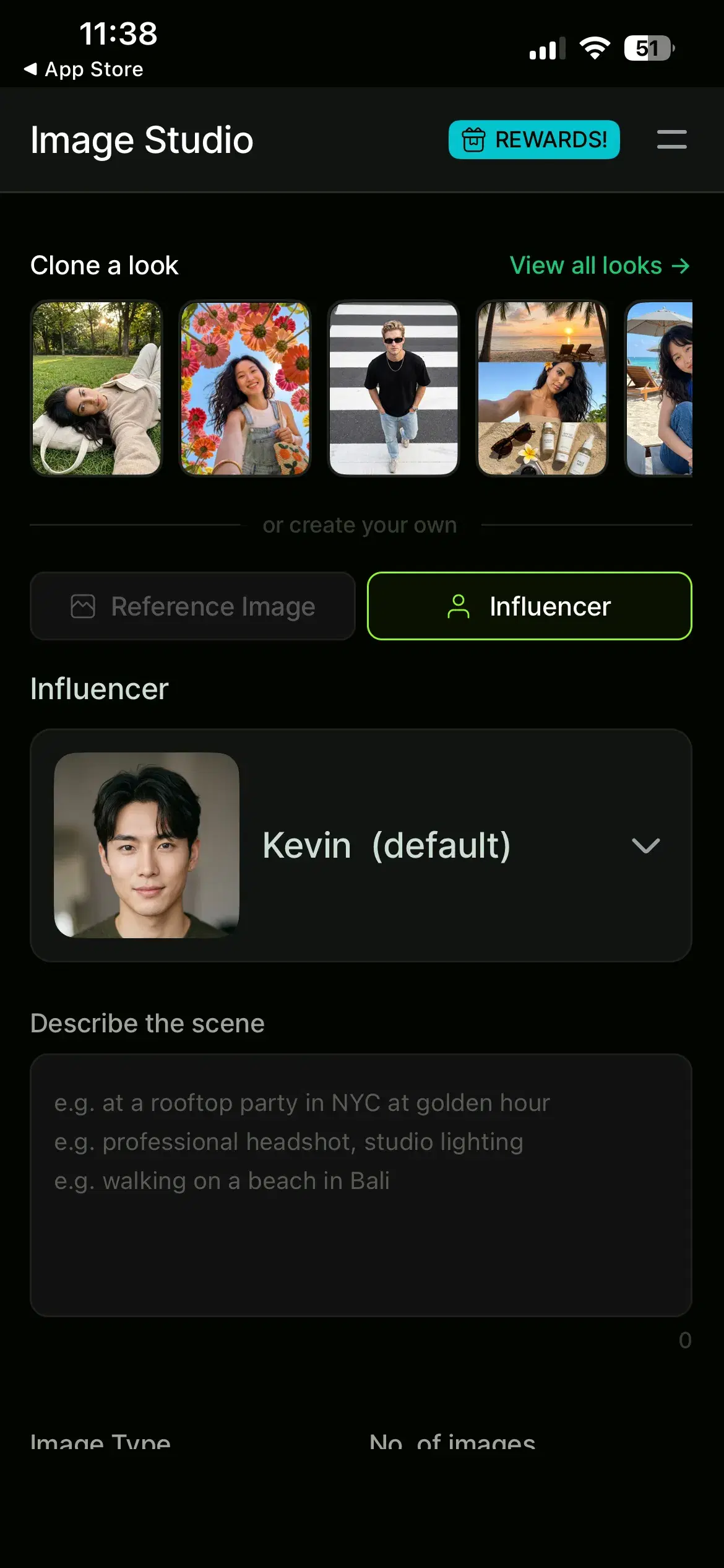 Upload a reference photo in Pose AI