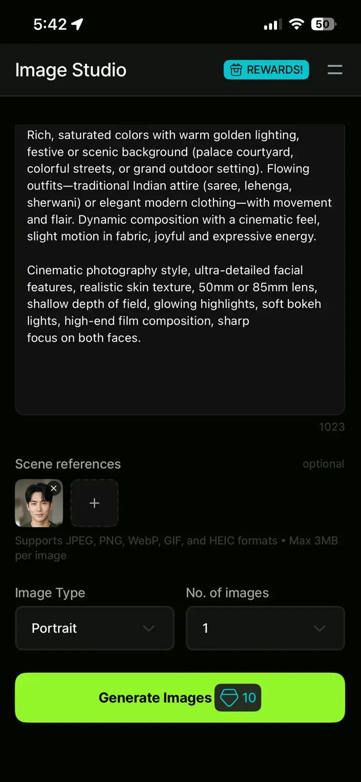 Step 3: Upload photo second partners