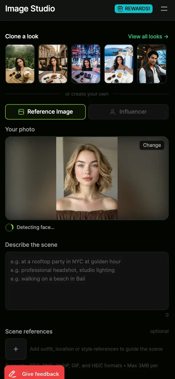 Step 4: Confirm face assignment