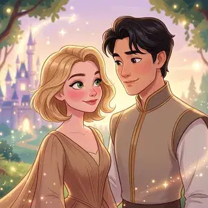 Disney-style animated