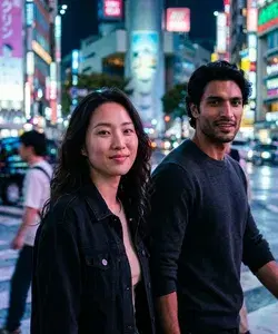 Tokyo street night