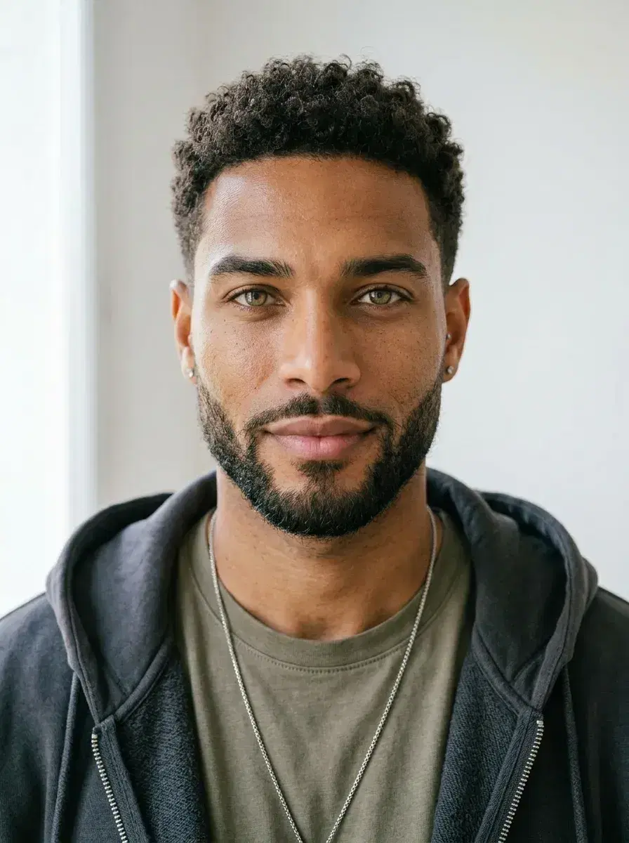 AI AI Bumble Profile Photos — Match More — Close-up natural light portrait for Bumble dating app — AI generated profile photo