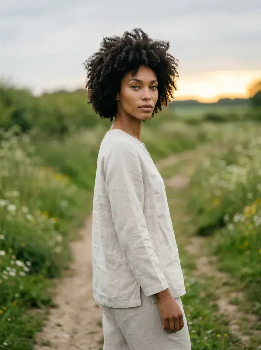 AI AI Cottagecore Portraits — Wildflower Magic — AI cottagecore portrait on a wildflower-lined countryside path