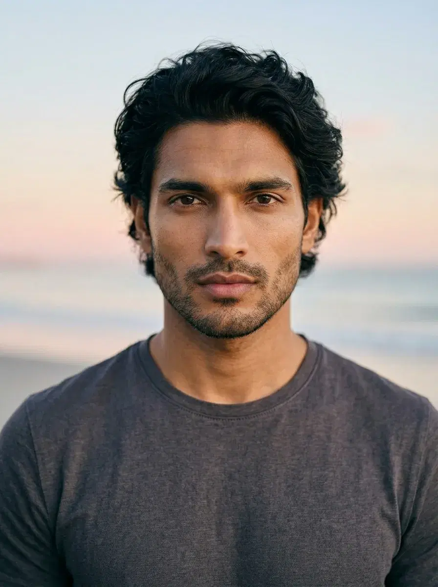 AI Dating Profile — sunrise minimal aesthetic