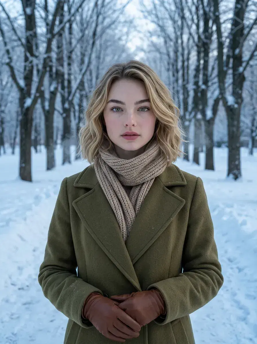 AI AI February Photos — Winter Romance Vibes — Person at Parisian café table for AI February Valentine's photo