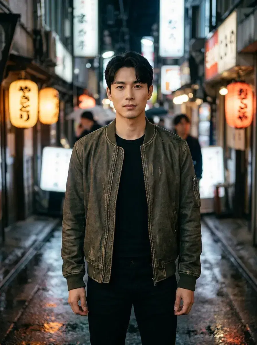 AI AI Solo Travel Photos — Instant Wanderlust — AI solo travel photo in Tokyo neon alley at night