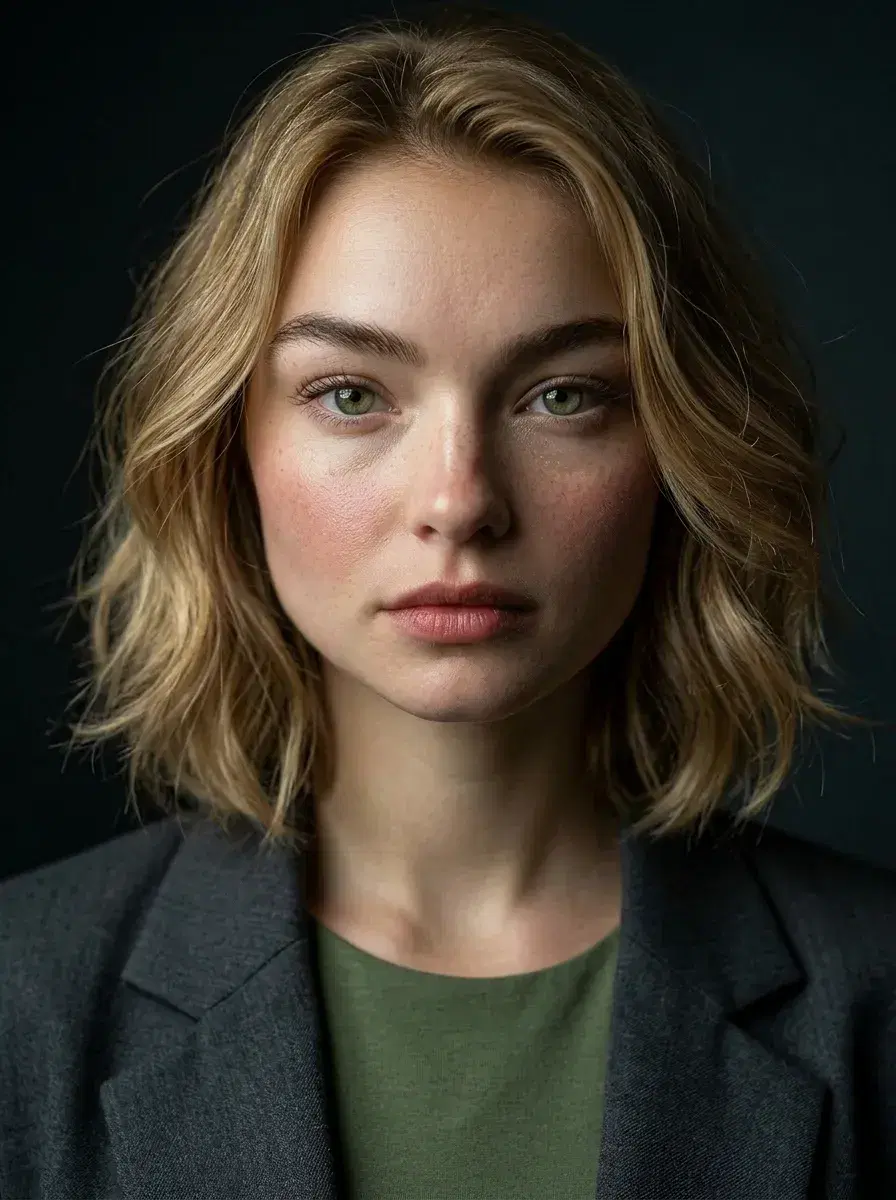 AI AI Startup Headshots — Look Founder-Ready — Dramatic cinematic AI startup headshot with moody lighting