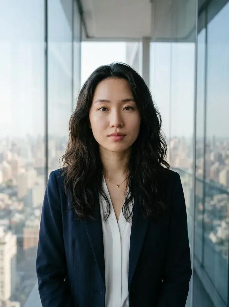 AI AI Startup Headshots — Look Founder-Ready — AI startup founder headshot with city skyline background