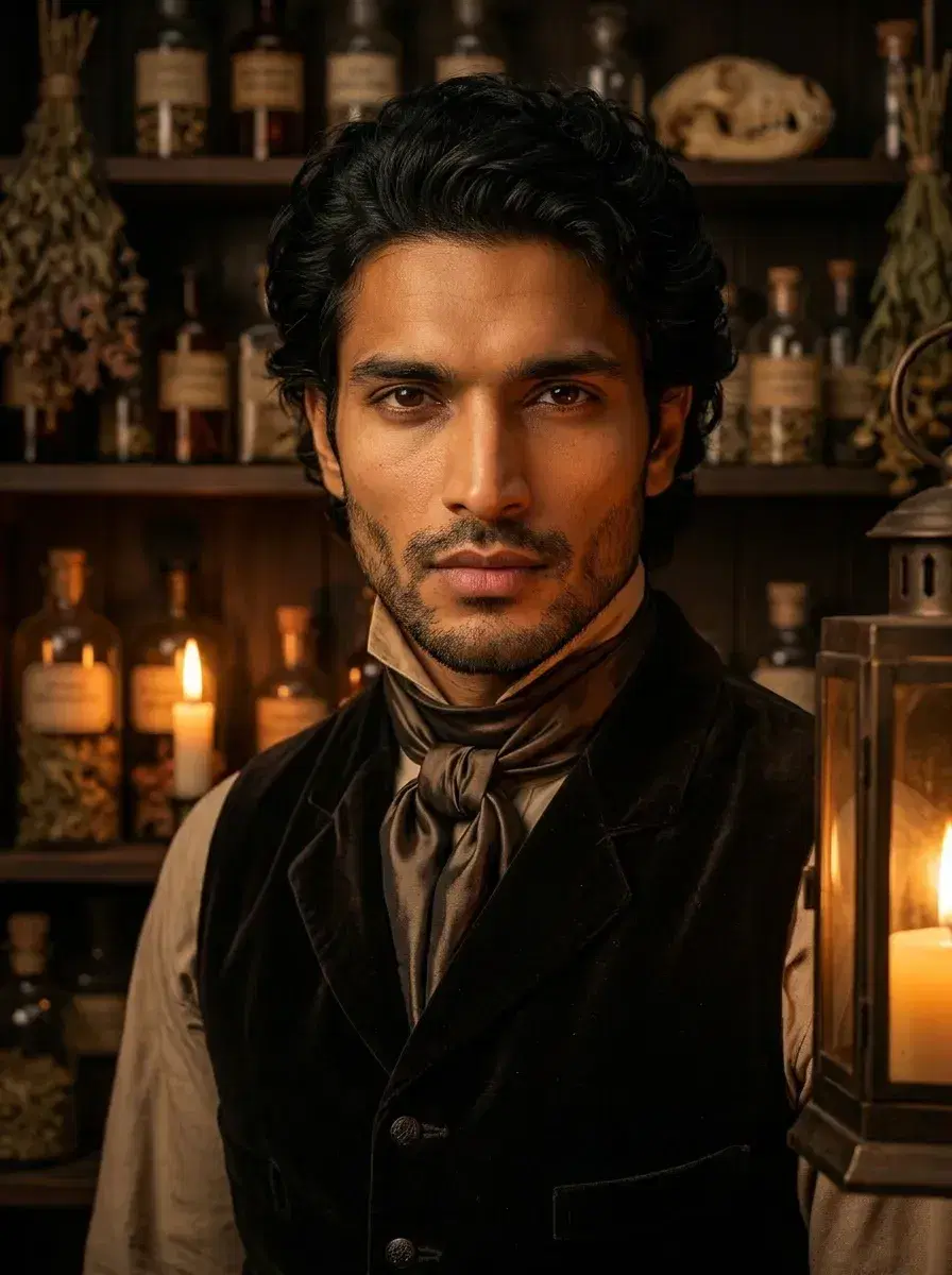 AI AI Victorian Portraits — Timeless Elegance — Medium AI Victorian portrait seated at a grand piano in a ballroom