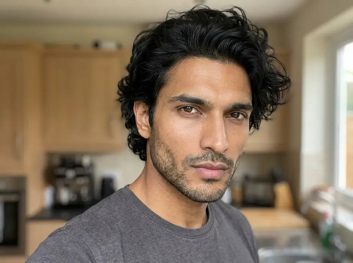 Second original photo showing face identity preserved by Pose AI