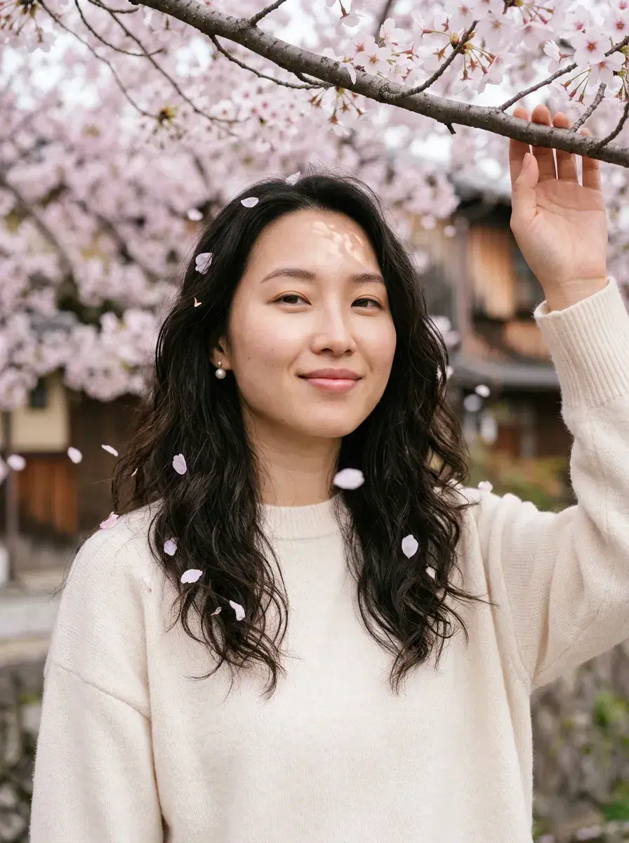 AI portrait of woman in elegant dress, studio lighting