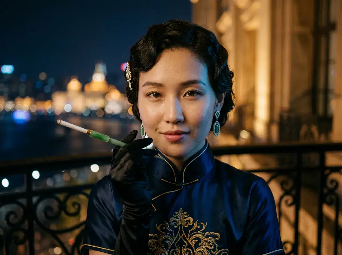 AI portrait in Timeless Attitude style pack — classic confident look generated by Pose AI