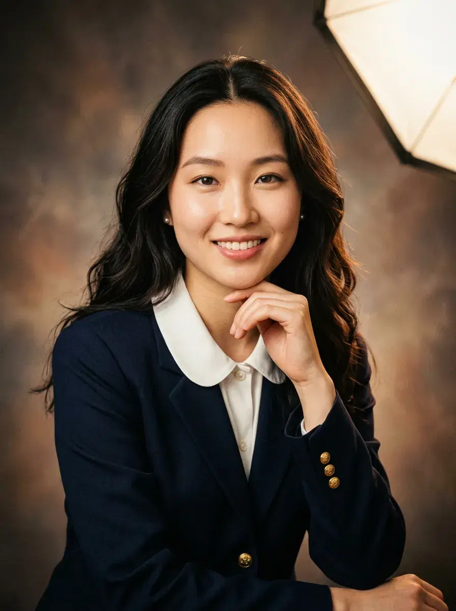 AI portrait in Yearbook Edition style — retro classic headshot generated from one photo